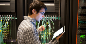 IT Professional monitoring servers